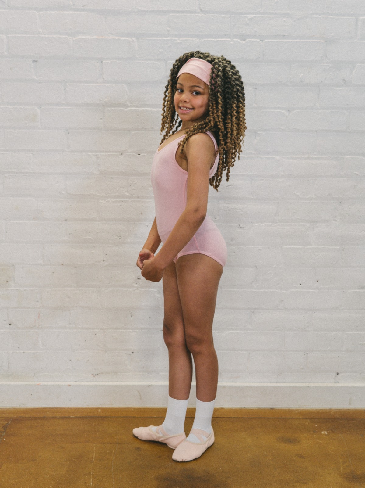 Pink Child s Cotton Leotard Delta Academy of Dance Performing Arts